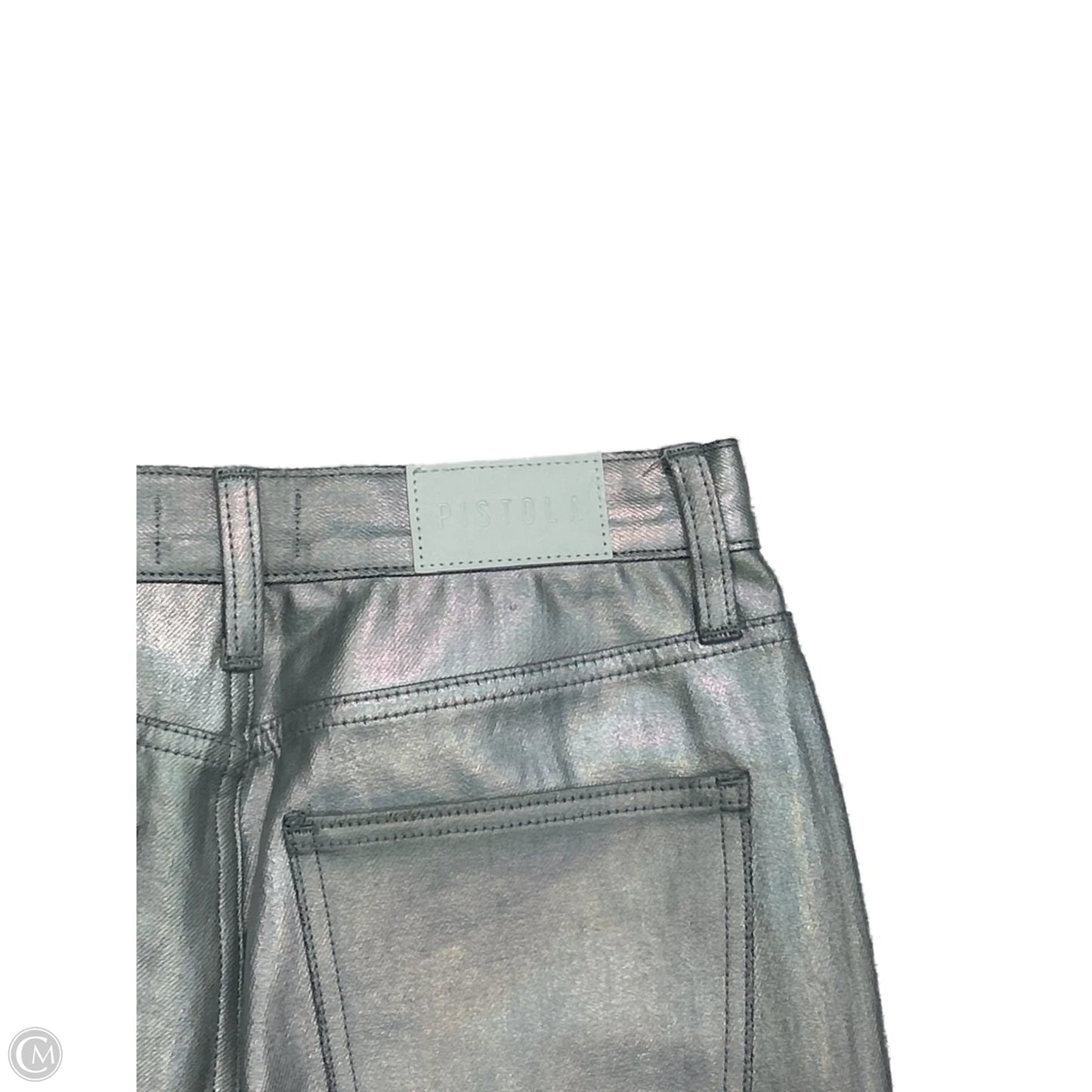 Jeans Wide Leg By Pistola In Silver, Size: 2
