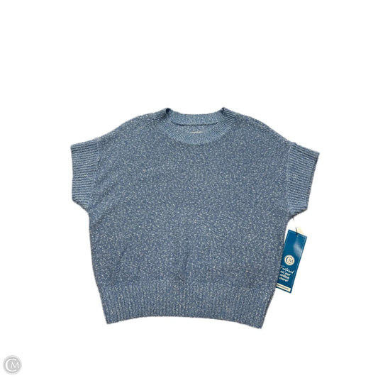 Top Sleeveless By Loft In Blue, Size: L