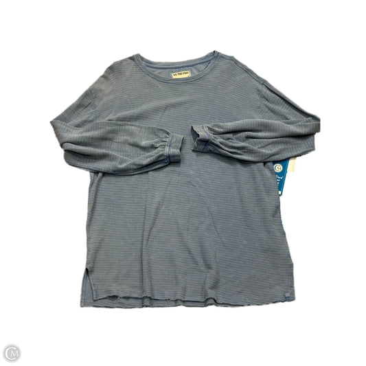 Top Long Sleeve By We The Free In Blue, Size: M