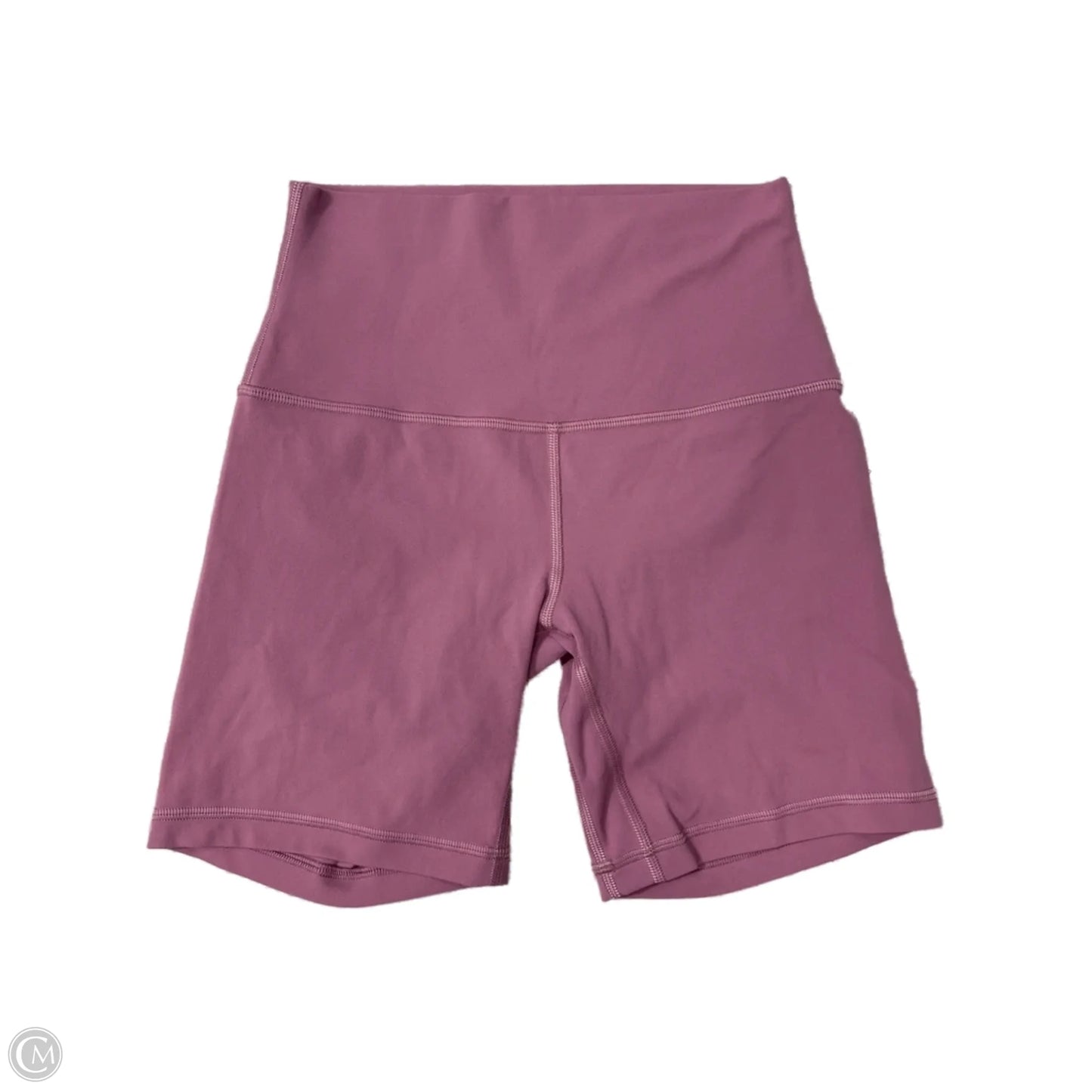 Athletic Shorts By Lululemon In Pink, Size: 4