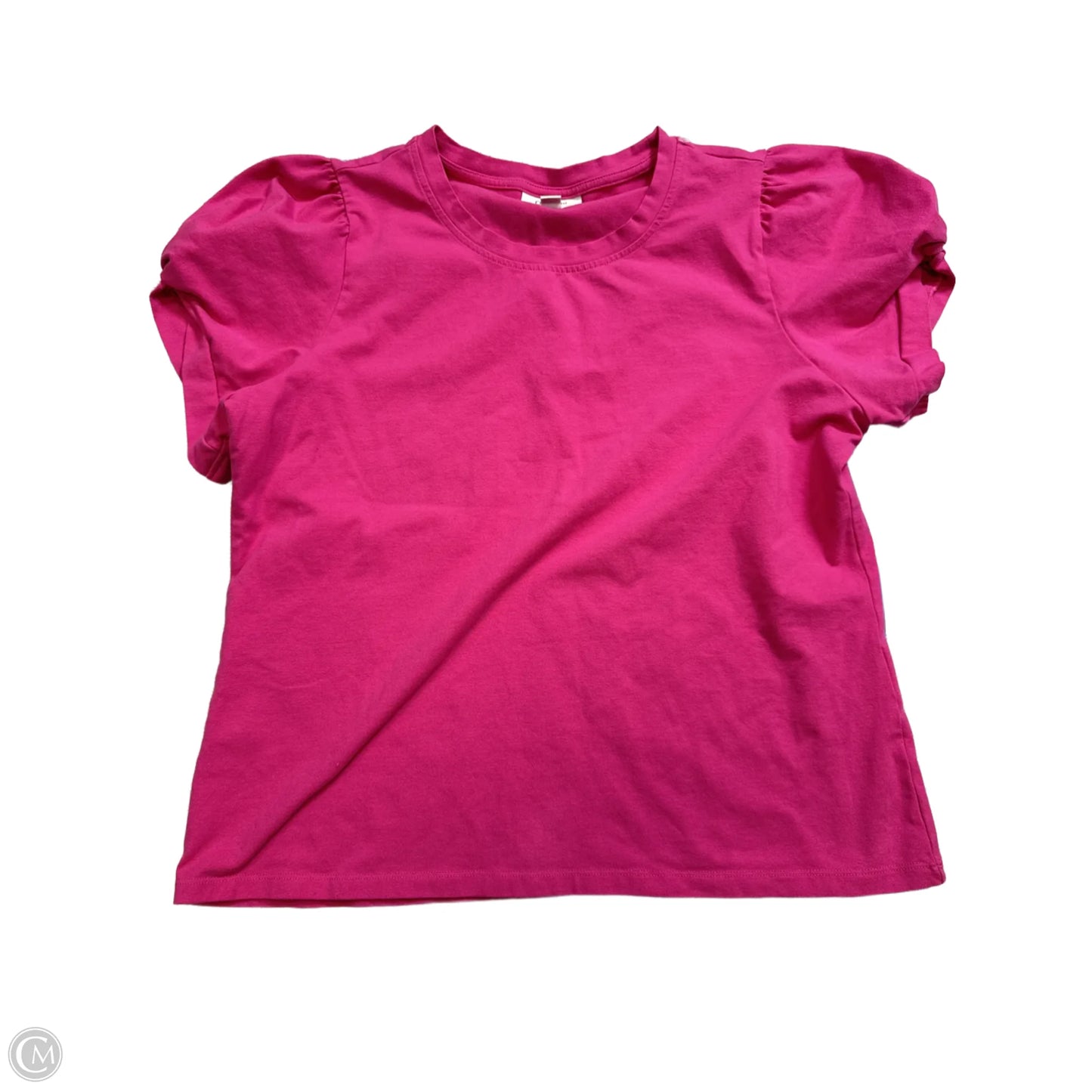 Top Short Sleeve By Clothes Mentor In Pink, Size: L