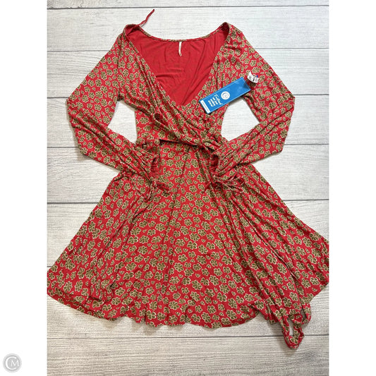 Dress Casual Short By Free People In Red, Size: M