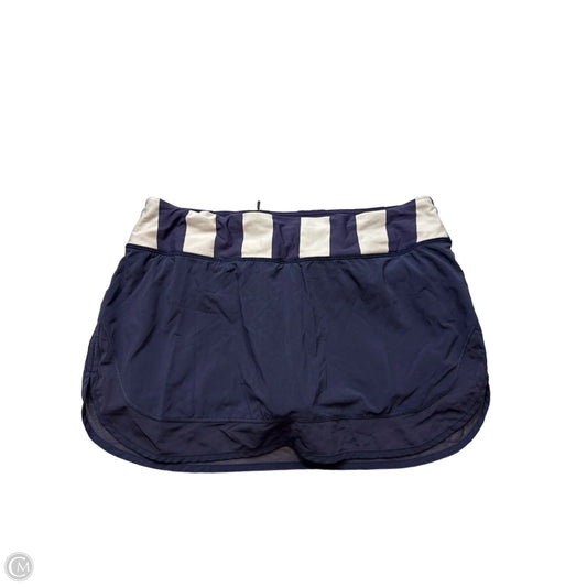 Athletic Skirt By Lululemon In Blue, Size: M