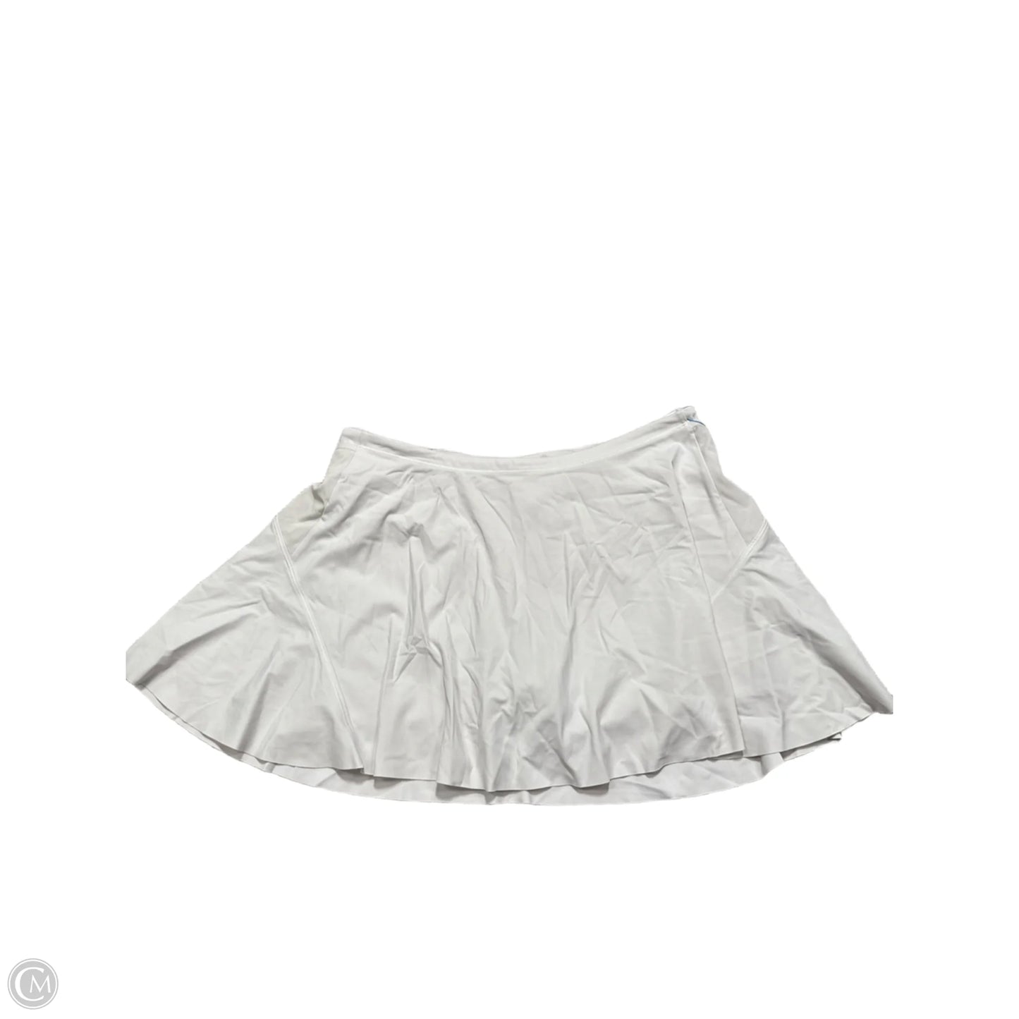 Athletic Skirt By Athleta In White, Size: L