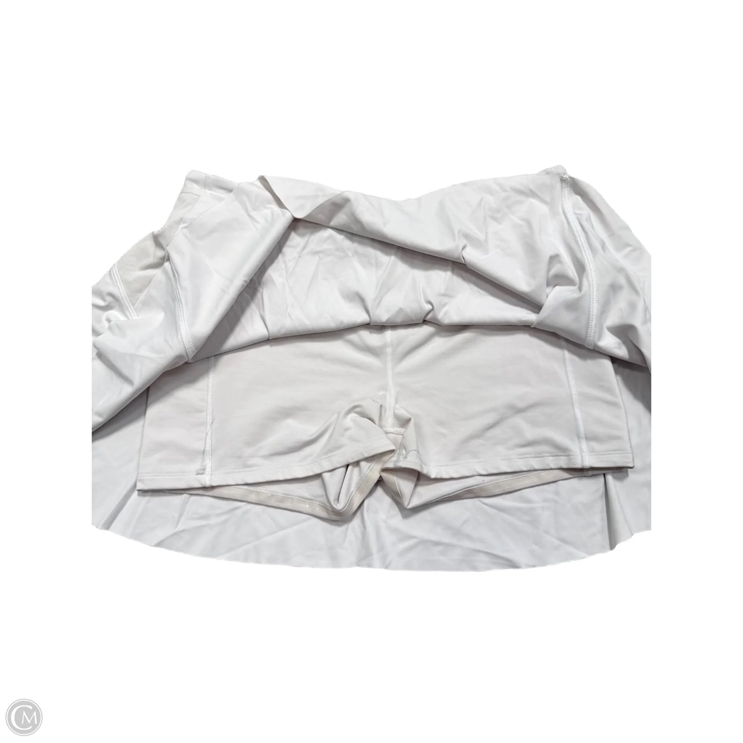 Athletic Skirt By Athleta In White, Size: L