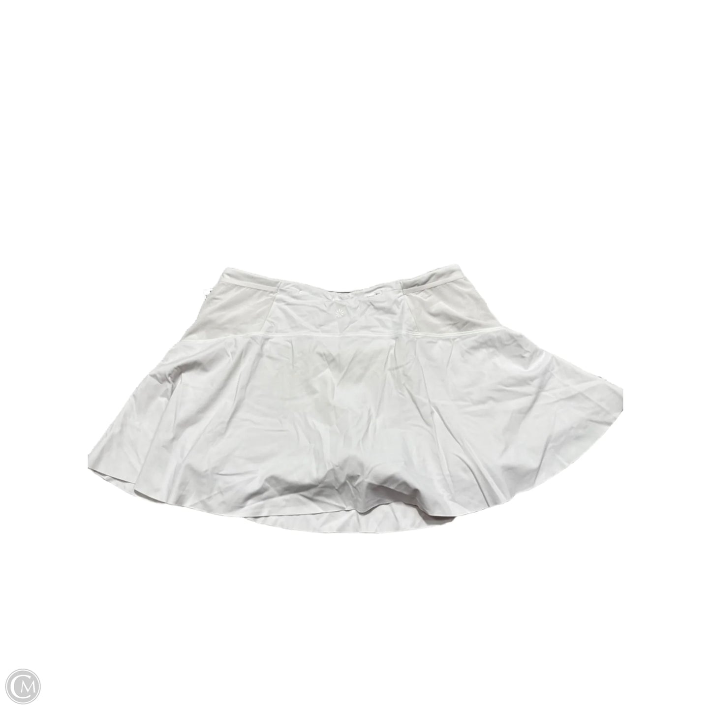 Athletic Skirt By Athleta In White, Size: L