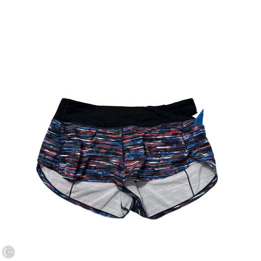 Athletic Shorts By Lululemon In Multi-colored, Size: M