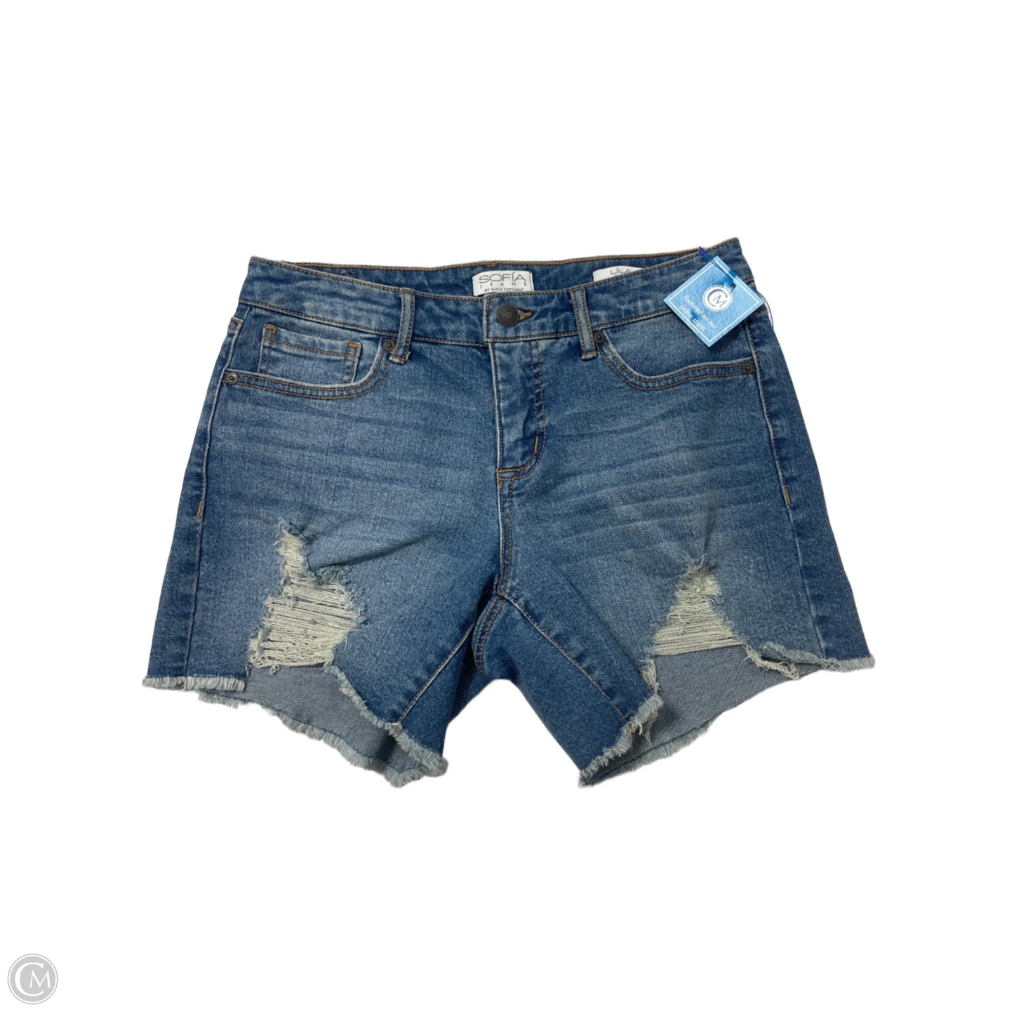 Shorts By Sofia By Sofia Vergara In Blue Denim, Size: 2