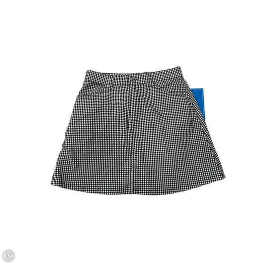 Skirt Mini & Short By John Galt In Black & White, Size: S