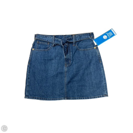 Skirt Mini & Short By Madewell In Blue Denim, Size: 6