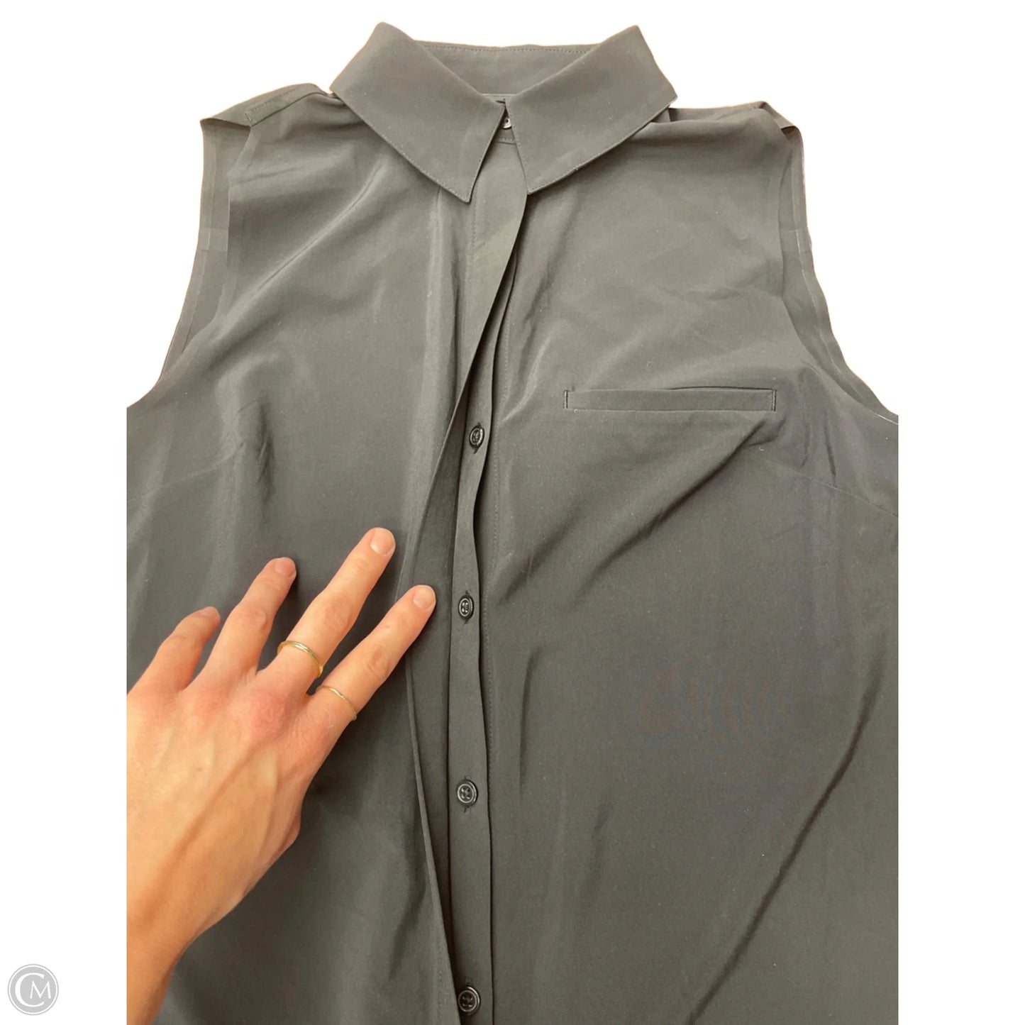 Top Sleeveless By Athleta In Black, Size: Xs