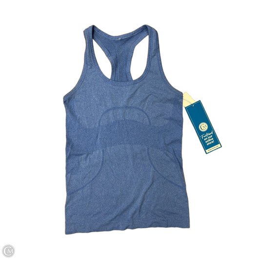 Athletic Tank Top By Lululemon In Blue, Size: S