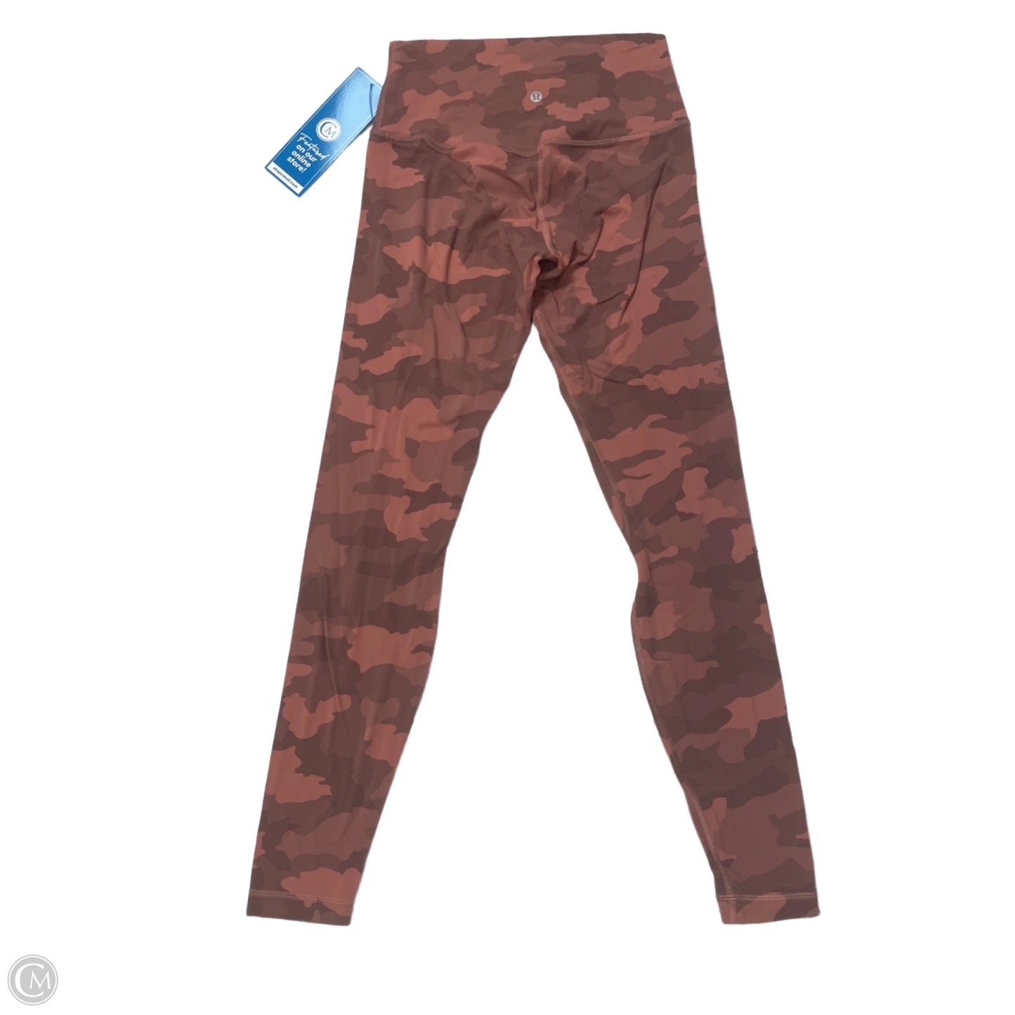Athletic Leggings By Lululemon In Camouflage Print, Size: S