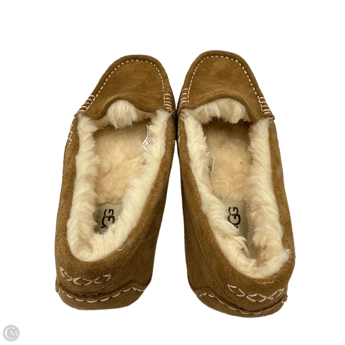 Shoes / Slippers Designer By UGG In Brown, Size: 6