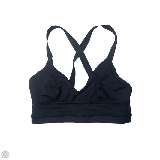 Athletic Bra By Lululemon In Black, Size: S