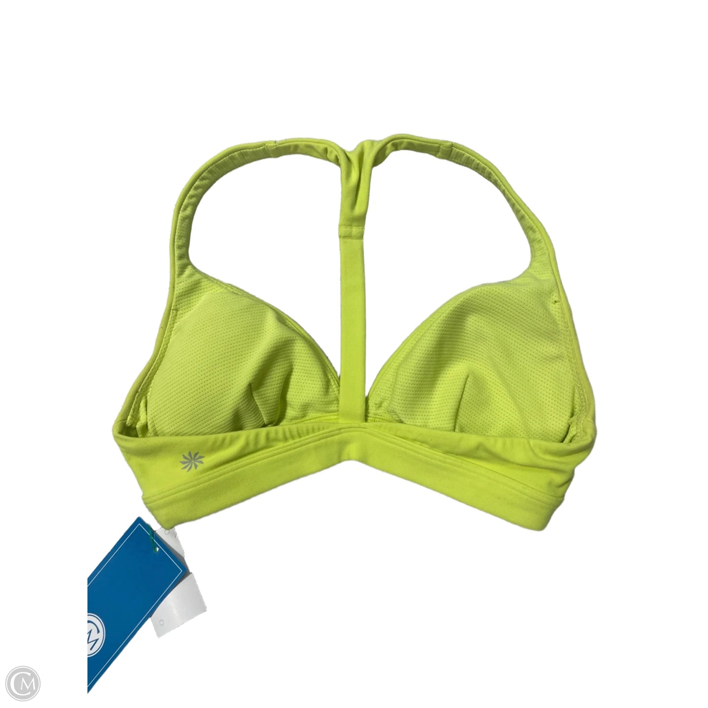 Athletic Bra By Athleta In Yellow, Size: Xs
