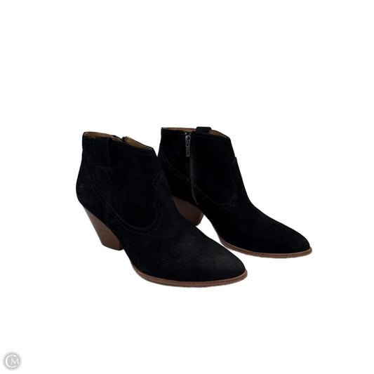 Boots Designer By Frye In Black, Size: 9.5