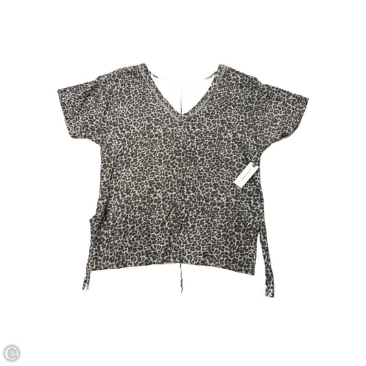 New! Top Short Sleeve By Pilcro In Animal Print, Size: Xs