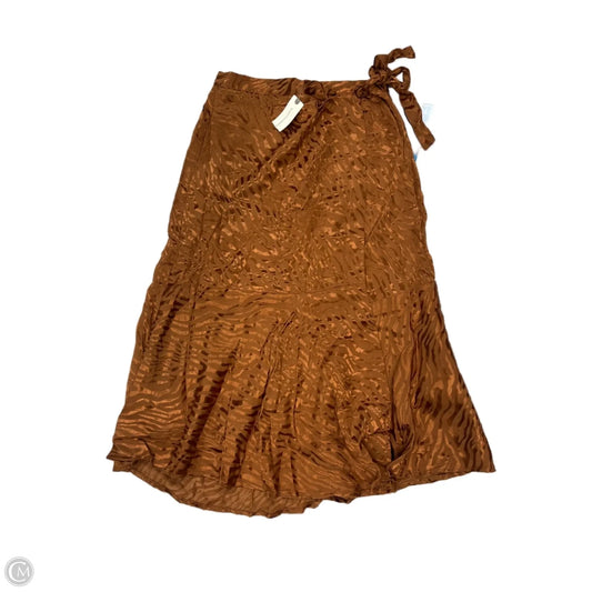 Skirt Midi By Maeve In Brown, Size: 0