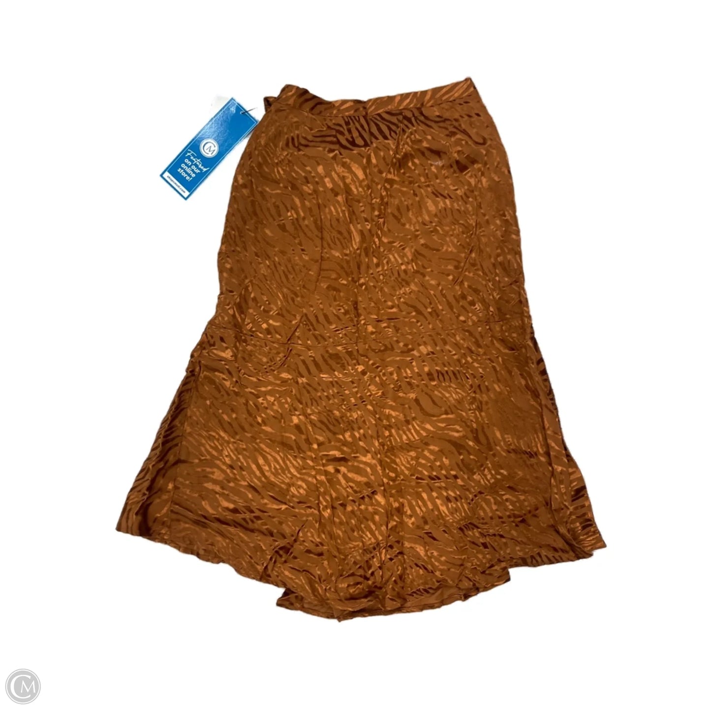Skirt Midi By Maeve In Brown, Size: 0