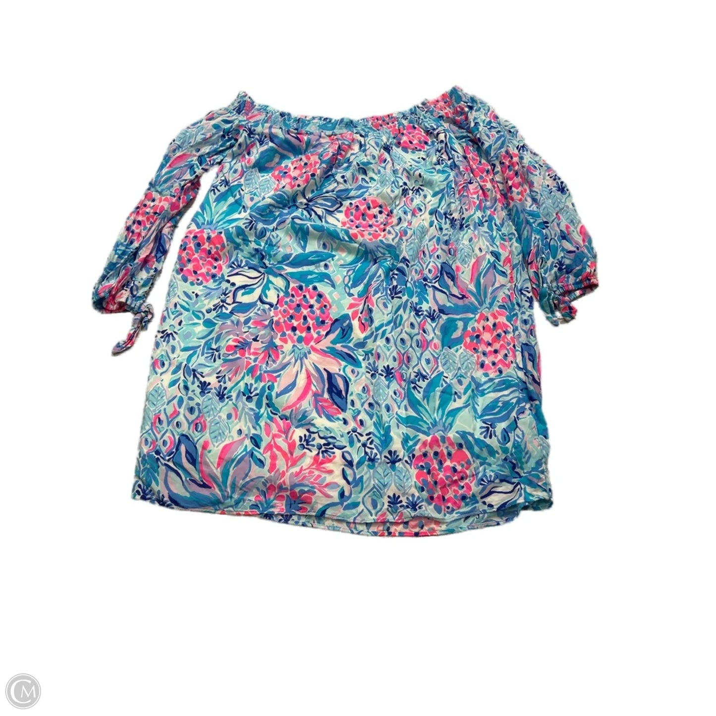 Dress Designer By Lilly Pulitzer In Blue & Pink, Size: S