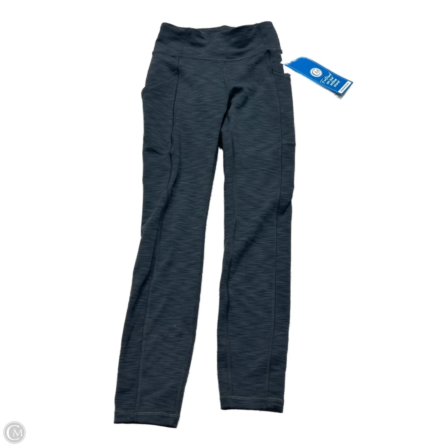 Athletic Leggings By Lululemon In Grey, Size: Xs