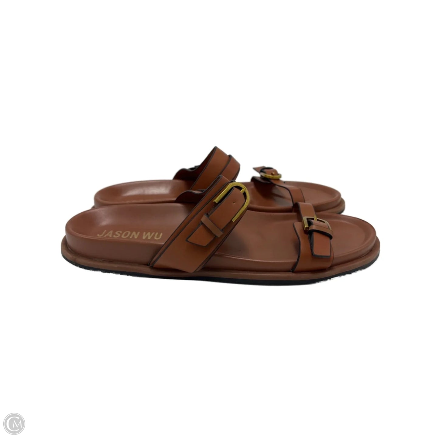 Sandals Designer By Jason Wu In Brown, Size: 10