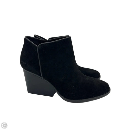 NEW! Boots Ankle Heels By Toms In Black, Size: 9