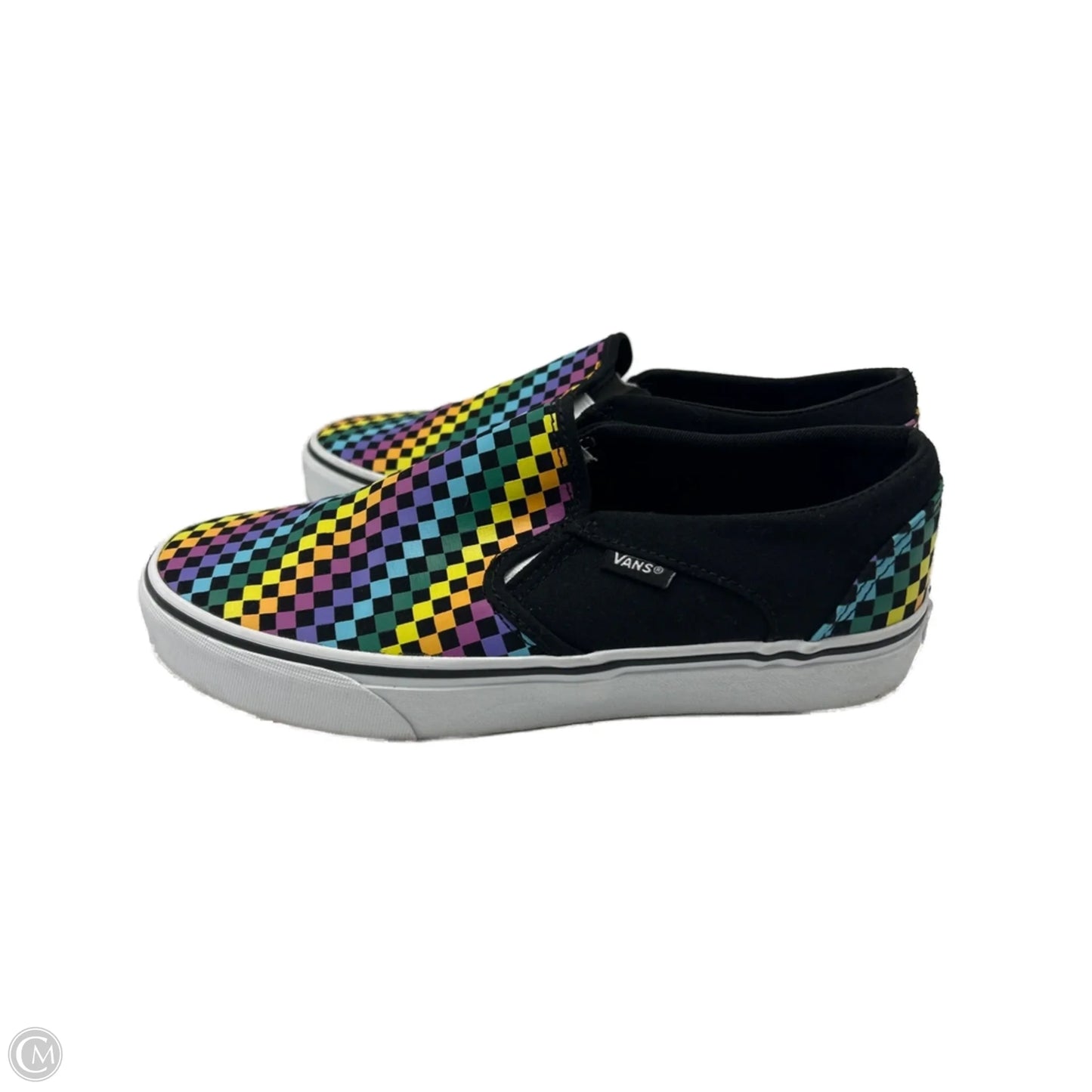 Shoes Athletic By Vans In Multi-colored, Size: 8.5