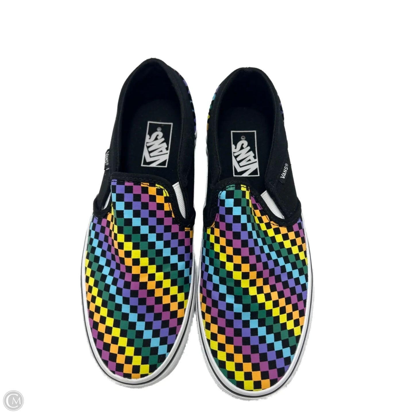 Shoes Athletic By Vans In Multi-colored, Size: 8.5