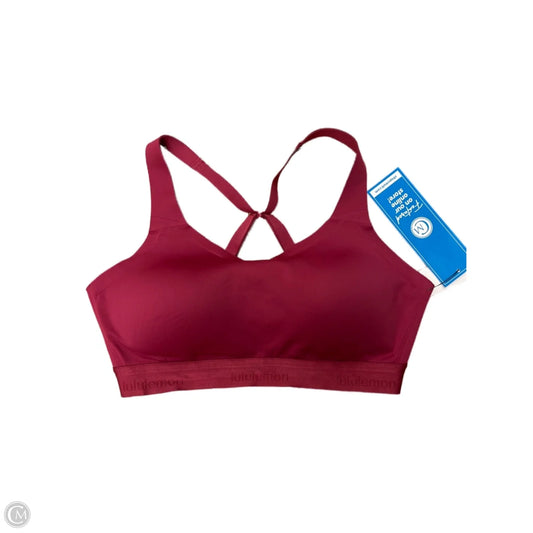 Athletic Bra By Lululemon In Red