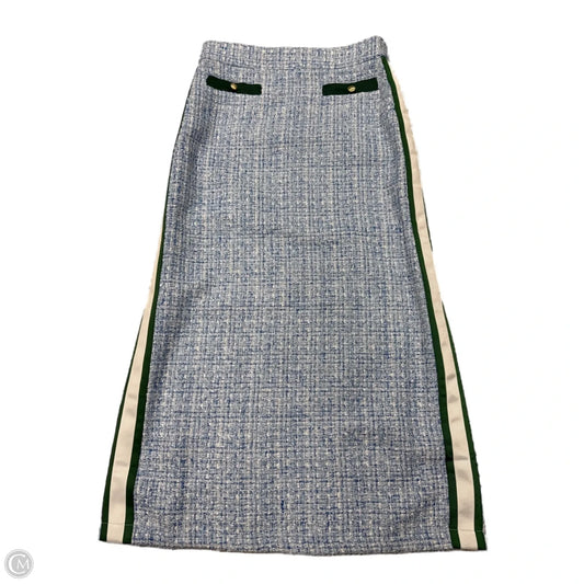 Skirt Maxi By Anthropologie In Blue, Size: S