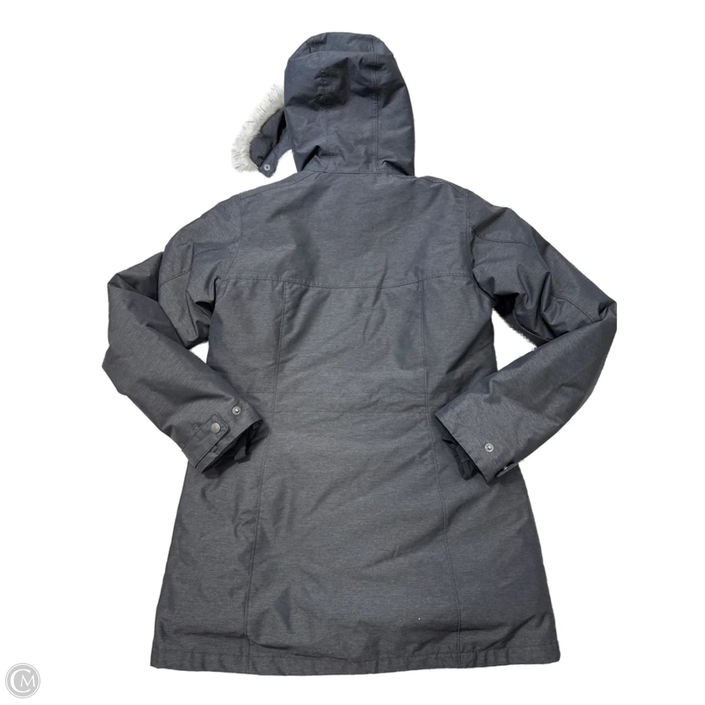 Coat Puffer & Quilted By Columbia In Grey, Size: M