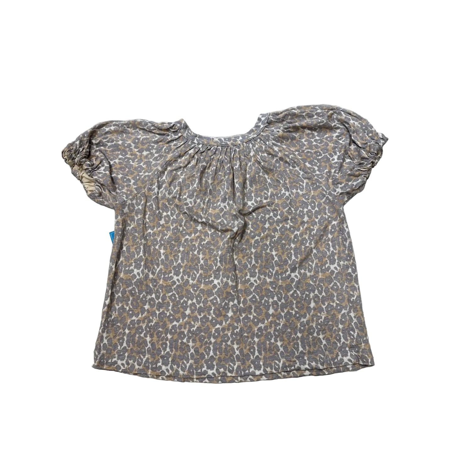 Top Short Sleeve By Maeve In Animal Print, Size: M
