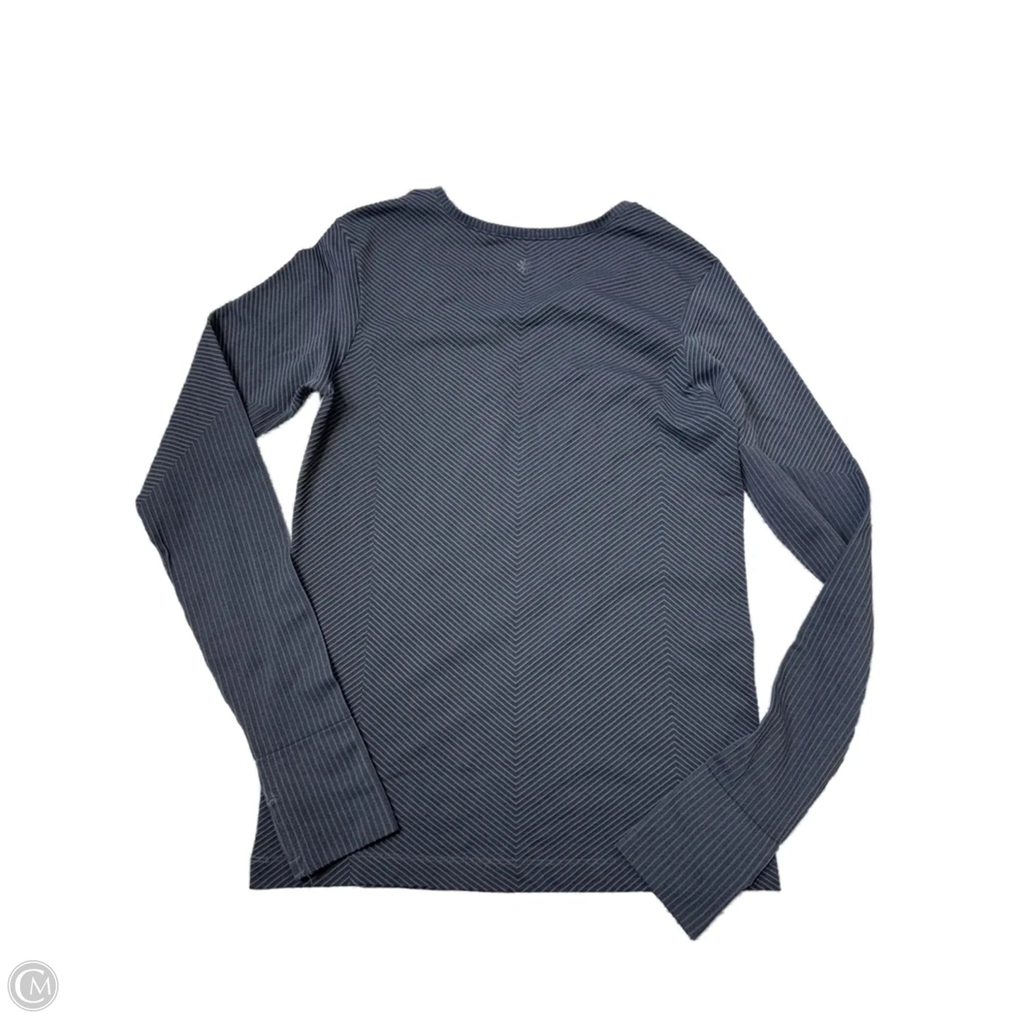 Athletic Top Long Sleeve Crewneck By Athleta In Grey, Size: M