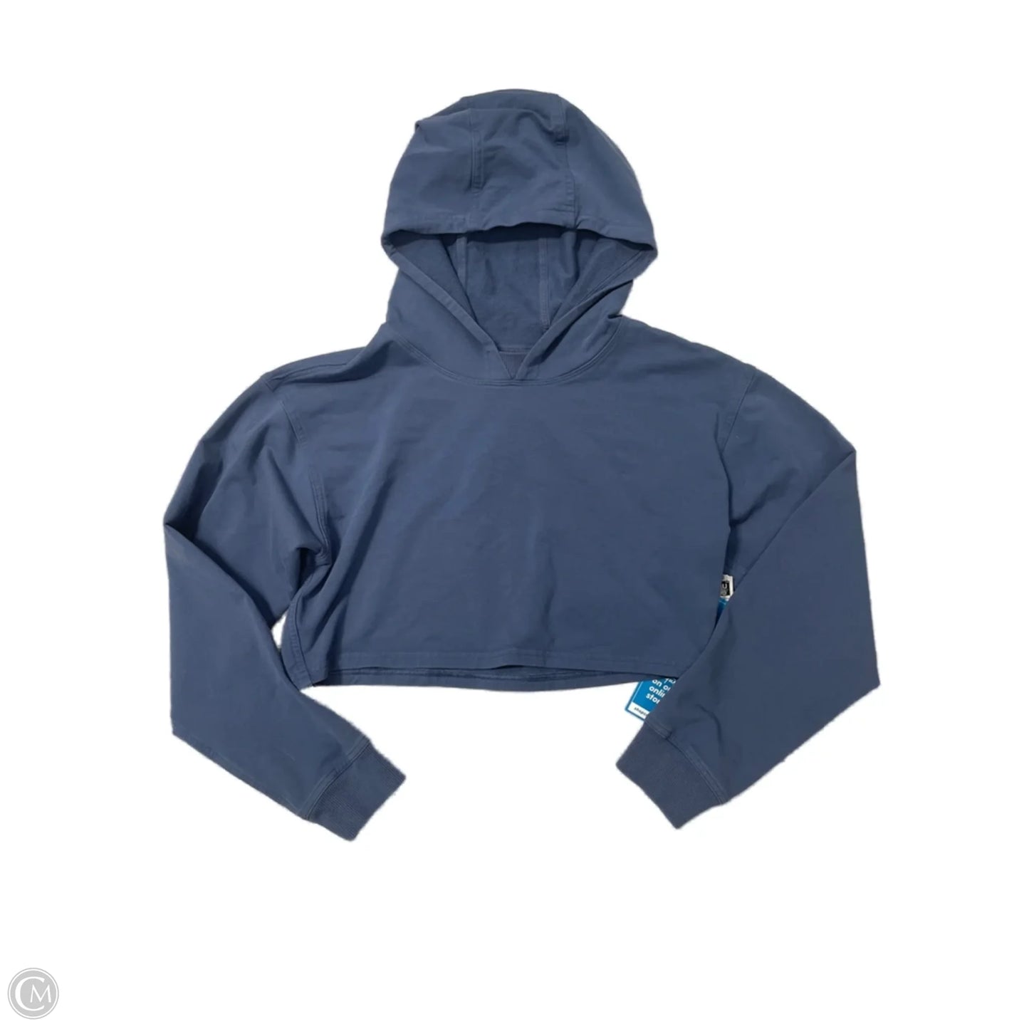 Sweatshirt Hoodie By Lululemon In Blue, Size: M