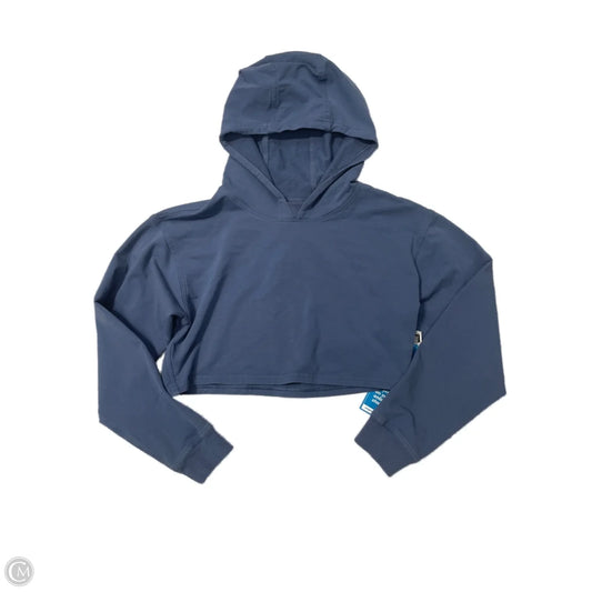 Sweatshirt Hoodie By Lululemon In Blue, Size: M