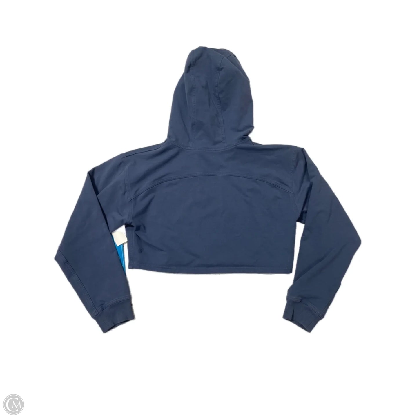 Sweatshirt Hoodie By Lululemon In Blue, Size: M