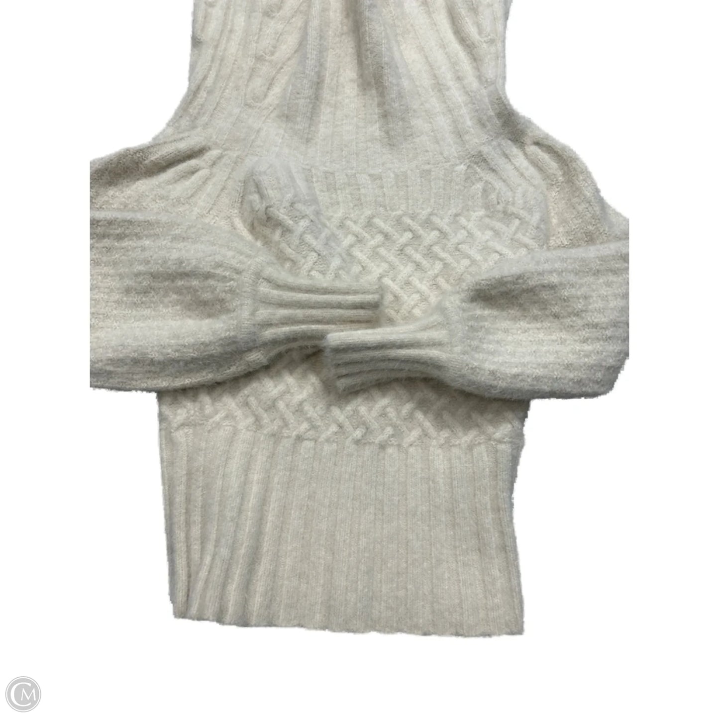 Sweater By Anthropologie In Cream, Size: Xs