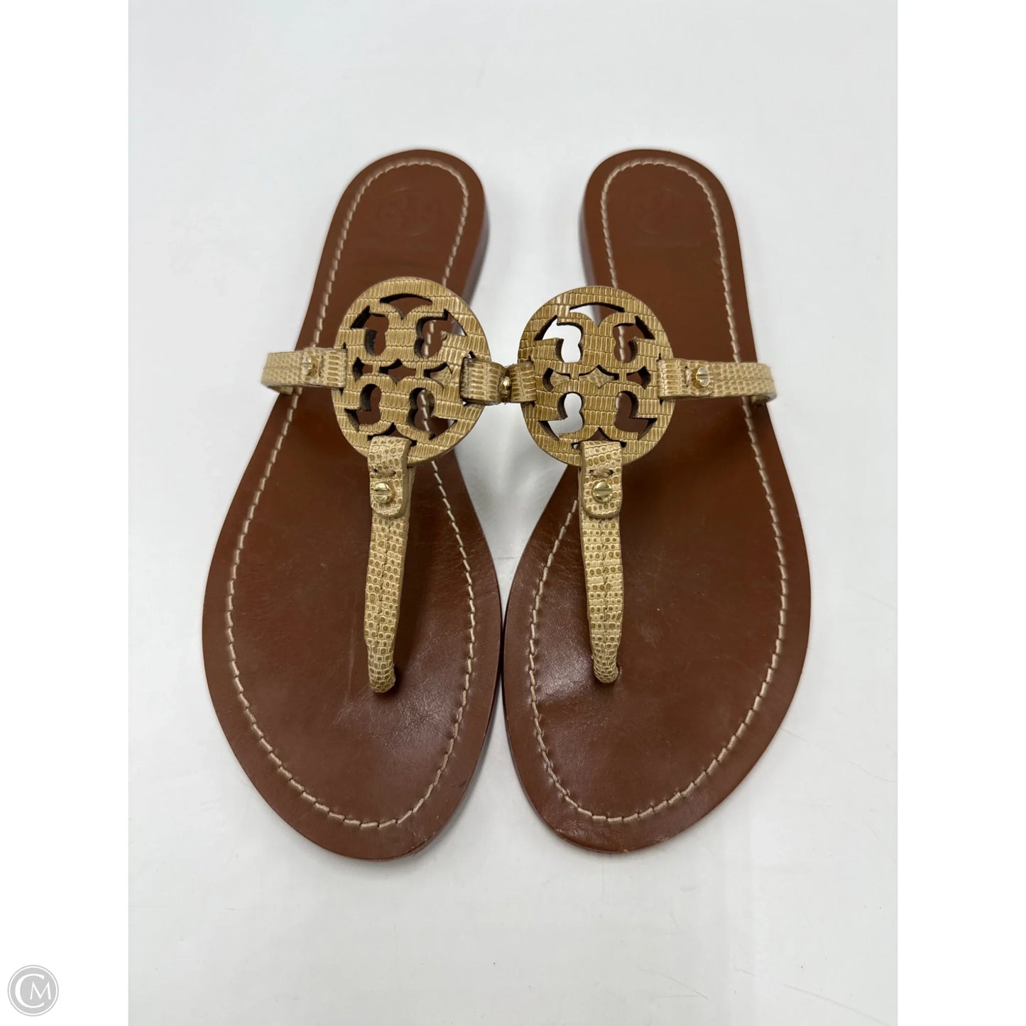 Miller Sandals Designer By Tory Burch In Tan, Size: 9