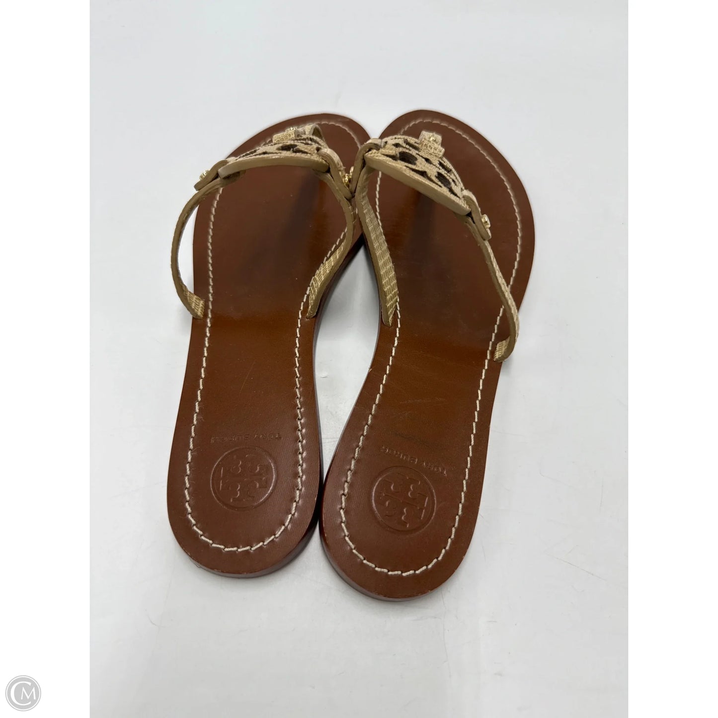 Miller Sandals Designer By Tory Burch In Tan, Size: 9