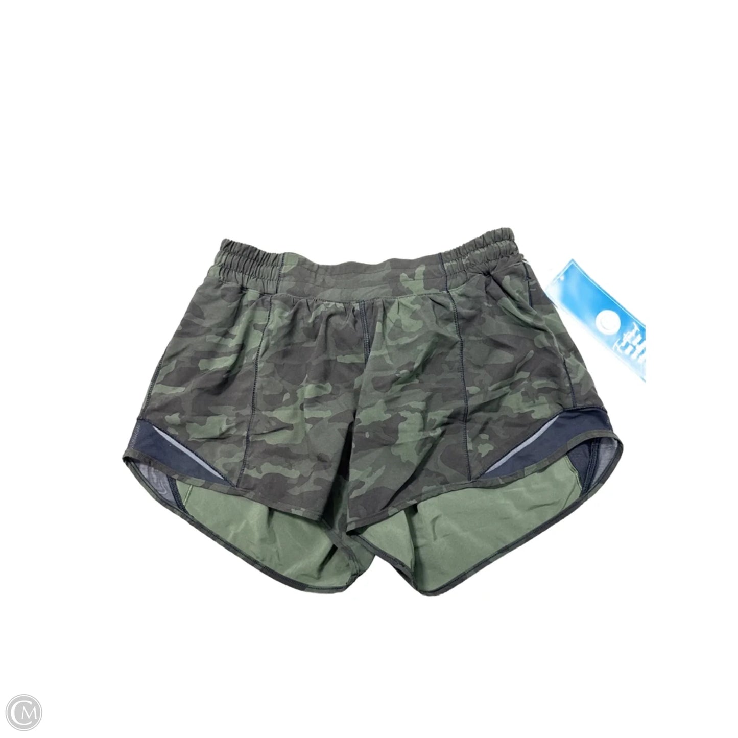 Athletic Shorts By Lululemon In Camouflage Print, Size: M
