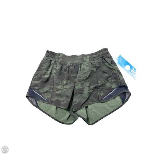 Athletic Shorts By Lululemon In Camouflage Print, Size: M