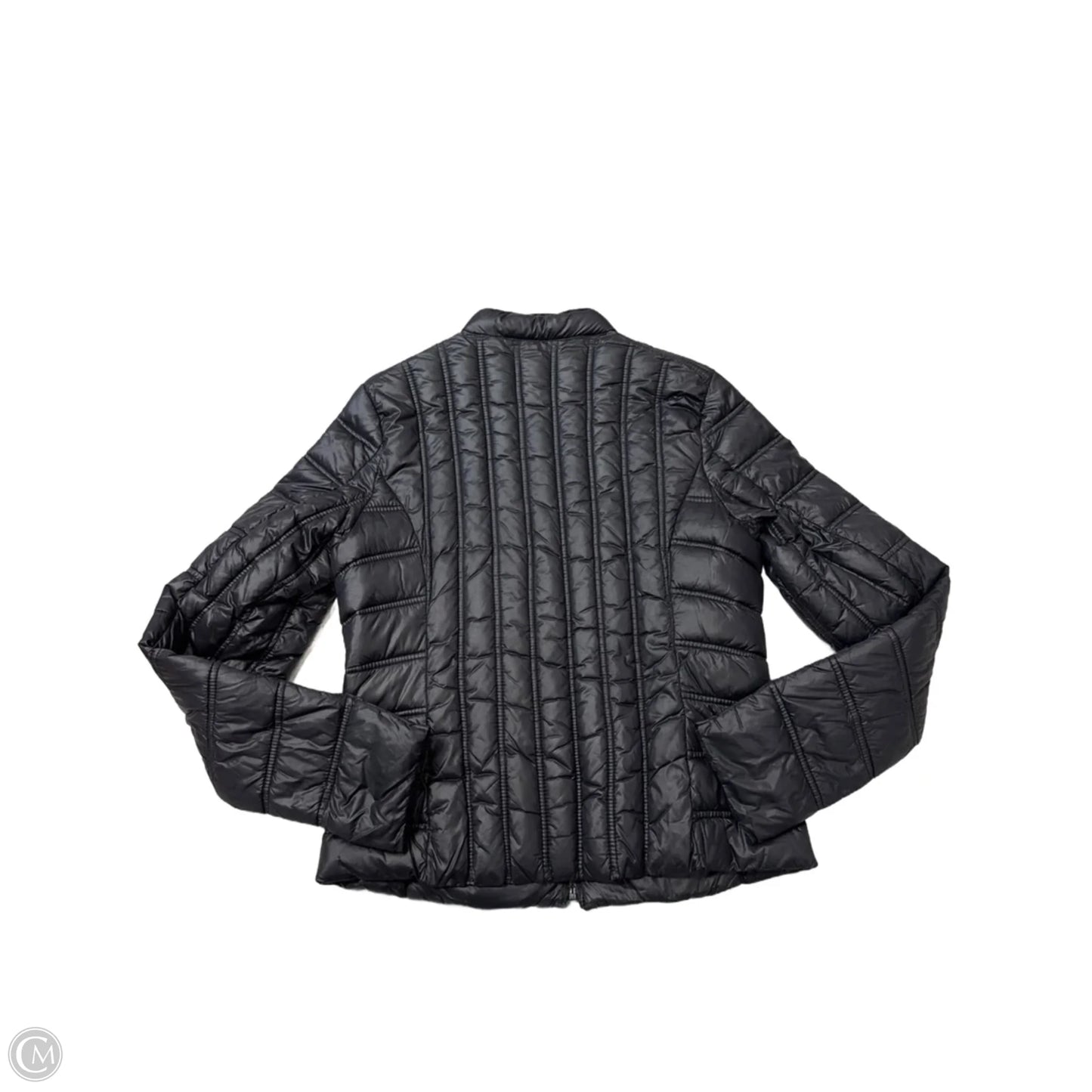 Coat Puffer & Quilted By Laundry In Black, Size: L