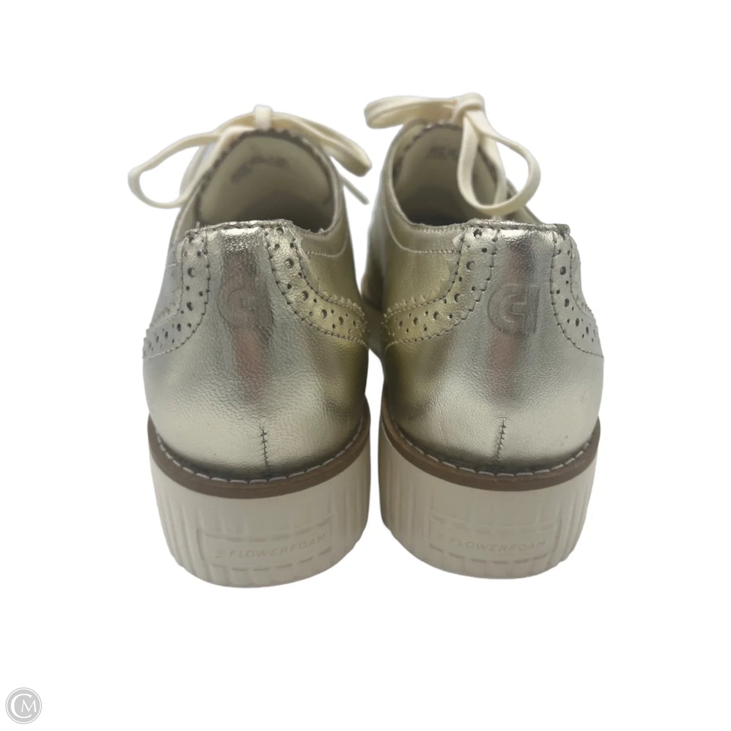 Shoes Designer By Cole-Haan In Gold, Size: 7.5