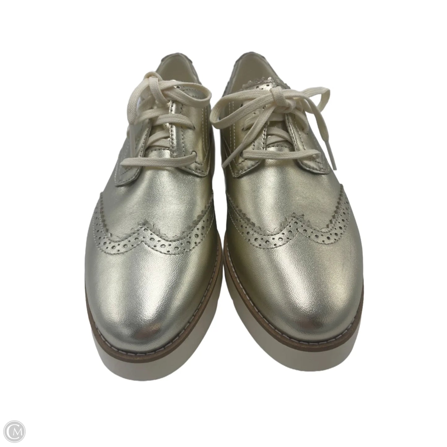 Shoes Designer By Cole-Haan In Gold, Size: 7.5