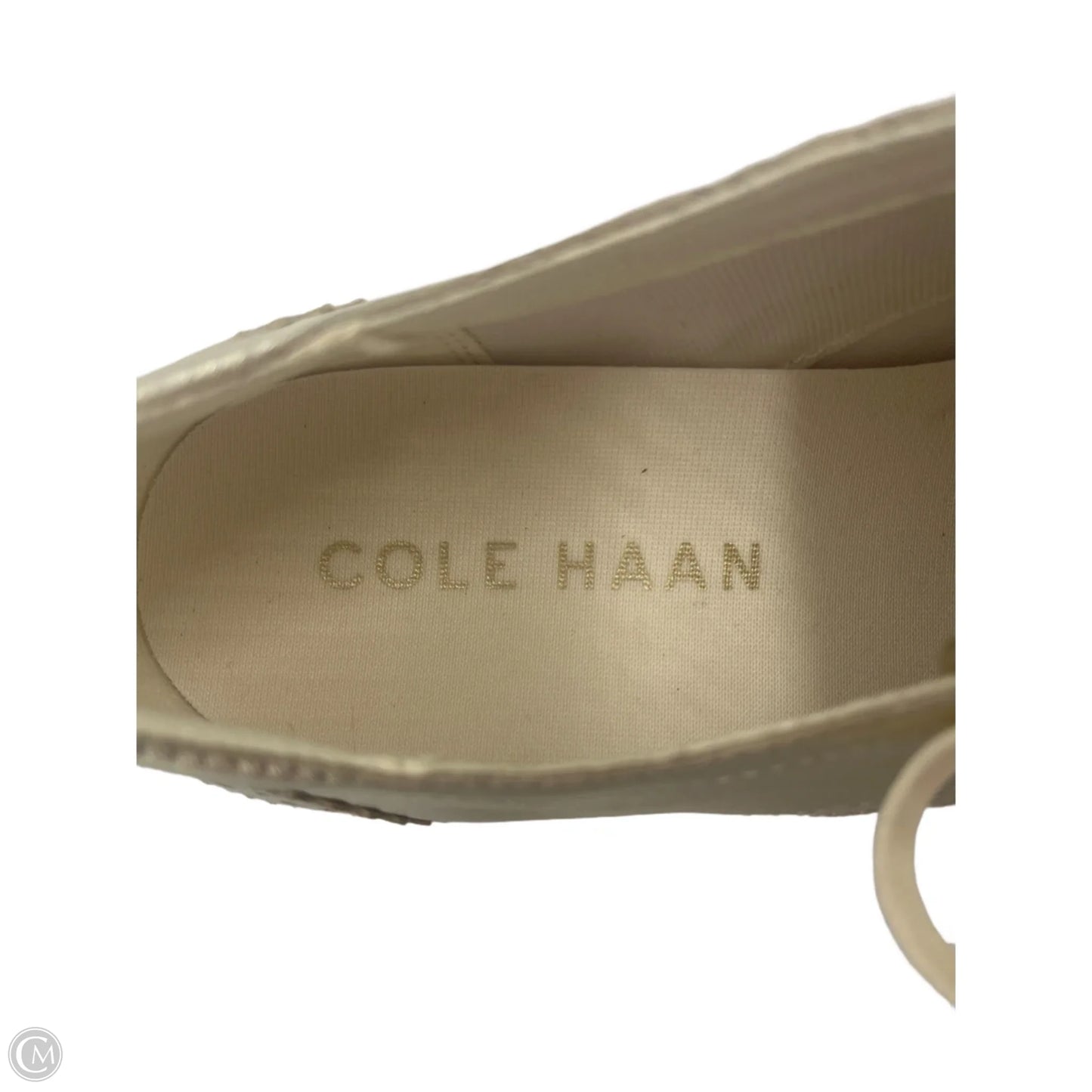 Shoes Designer By Cole-Haan In Gold, Size: 7.5