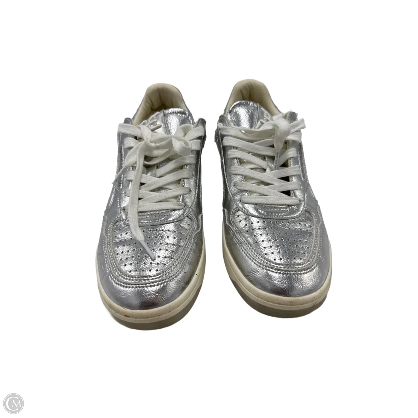 Shoes Athletic By Sam Edelman In Silver, Size: 9