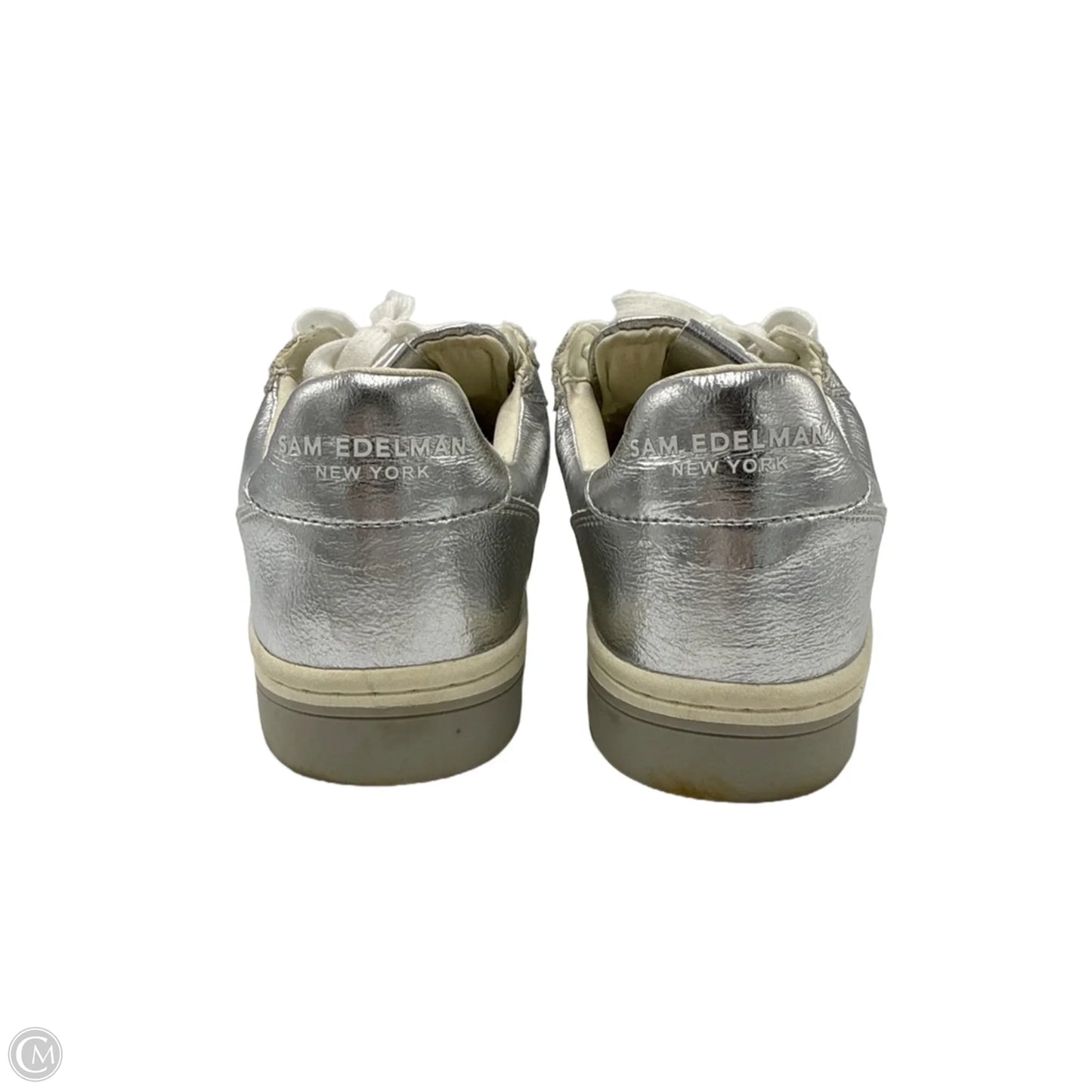 Shoes Athletic By Sam Edelman In Silver, Size: 9