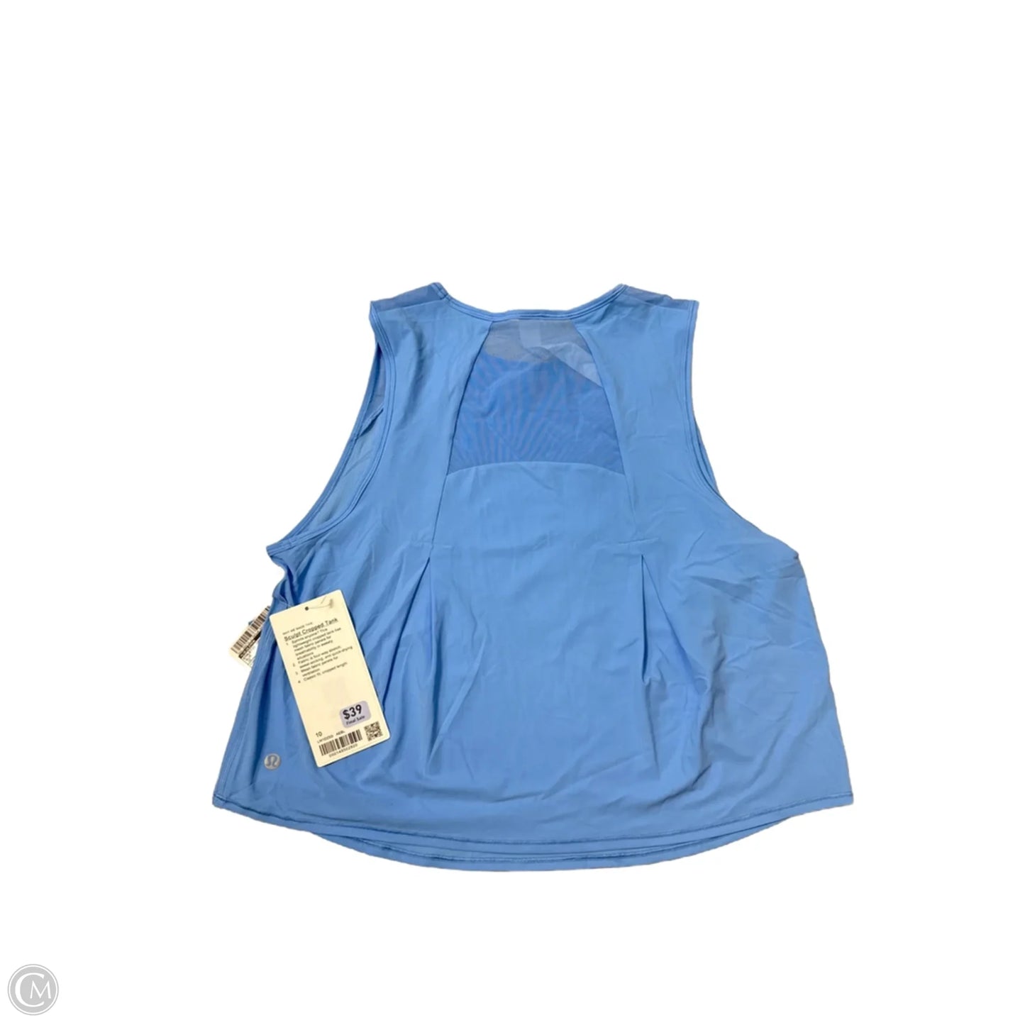 New! Athletic Tank Top By Lululemon In Blue, Size: M